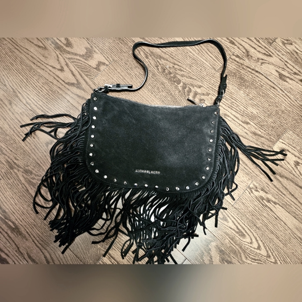 Michael Kors Suede Fringe Bag